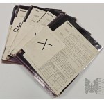 XX Wiek Teczka z Negatywami Umundurowania i Wyposażenia Armii Radzieckiej