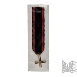 II RP Miniatura Krzyż Niepodległości - Zbiór Rodzinny Picheta i Pająk