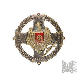 II RP Odznaka pamiątkowa Za Wołyń Styr - Horyń - Słucz - 1919