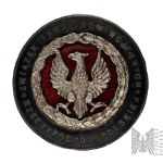 Second Polish Republic: Badge of the Association of War Disabled of the Republic of Poland — Picheta and Pająk Family Collection