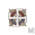 Second Polish Republic Badge of the Federation of Polish Associations of Defenders of the Fatherland—Picheta and Pająk Family Collection