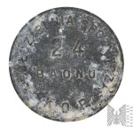 II RP Żeton 20 Groszy - 24 Baon “Sejny” Korpus Ochrony Pogranicza KOP