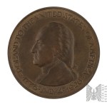 Second Polish Republic Commemorative Medal: Poland to the United States, 1926 – Józef Aumiller, Picheta and Pająk Family Collection