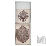 [925 SILVER] PSZnZ Commemorative Gorget of the 2nd Polish Corps – Jerusalem, Jeruzalem – Picheta and Pająk Family Collection