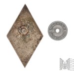 Polish People's Republic Military Badge of the Armored Forces Officers' School, Model 1972 (WSOWP)
