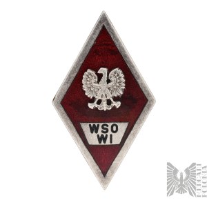 PRL Odznaka Absolwenta Wyższa Szkoła Oficerska Inżynierii Wojskowej WSOWI