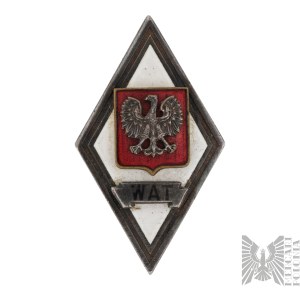 PRL Odznaka Absolwenta WAT Wojskowa Akademia Techniczna