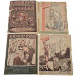 Polska/PRL: 24 Numery Tygodnika Żołnierz Polski z 1946-1948/ LWP