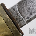 II RP Szabla 13 Pułk Ułanów Wileńskich/ Szabla wz.1881/ Carska Rosja/ Złatoust/ Odbiory Pułkowe/ Wojna Polsko-Bolszewicka