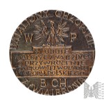 Polska/PRL: Medal Rocznicowy Upamiętniający Walki BCh/Bataliony Chłopskie/ Konspiracja/1972/ Wojda/ Zaboreczno/ Róża