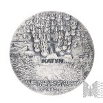 Polska/PRL/III RP: Medal Pamięci Polskich Oficerów Zamordowanych w 1940 roku/ Katyń/Starobielsk/Kozielsk/Ostaszków
