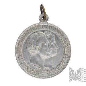 Cesarstwo Niemieckie Medal Za Paradę i Manewry Cesarskie 1899