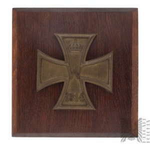 Cesarstwo Niemieckie Plakieta Krzyż Żelazny EK 1914
