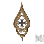 1WŚ/Niemcy: Grot Sztandaru z: Krzyż Żelazny 1914 (Eisernes Kreutz 1914)/ Prusy