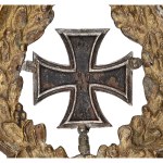 1WŚ/Niemcy: Grot Sztandaru z: Krzyż Żelazny 1914 (Eisernes Kreutz 1914)/ Prusy