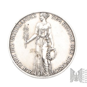 Niemcy/III Rzesza: Medal/ Igrzyska Olimpijskie Berlin 1936/Olimpiada/Srebro
