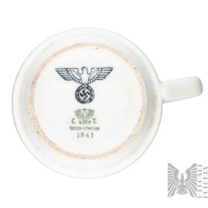 III Rzesza Kubek Kantynowy Wehrmacht 1941 Tielsch-Altwasser Stary Zdrój