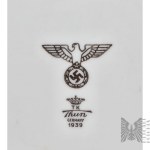 2WŚ/Niemcy: Talerz z Kantyny Wehrmachtu, 1939/ III Rzesza