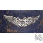 2WŚ/Niemcy: Hełm “Gladiator” Luftschutz/ Obrona Przeciwlotnicza/ Flak/ III Rzesza