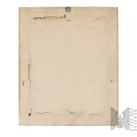 [POWSTANIE STYCZNIOWE] XIX Wiek Oprawiona Reprodukcja Grafiki Artura Grottgera Lituania: IV. Bój