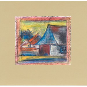 Eugeniusz TUKAN-WOLSKI (1928-2014), Chaty - in piena estate