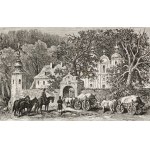 Juliusz KOSSAK (1824-1899), Przed monasterem Ojców Bazylianów