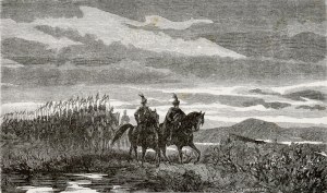 Juliusz KOSSAK (1824-1899), Wymarsz wojska pod wodzą Księcia