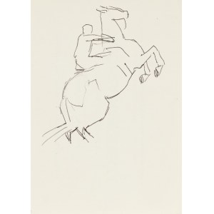 Ludwik MACIĄG (1920-2007), Il cavallo impennato