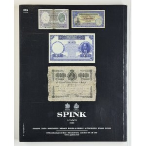 World Banknotes, Spink (October 27–29), 2017, London