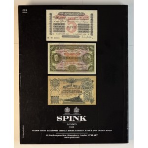 World Banknotes, Spink, July 15–16, 2014, London
