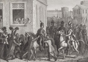 Wjazd króla Jana III Sobieskiego do Wiednia, 1834