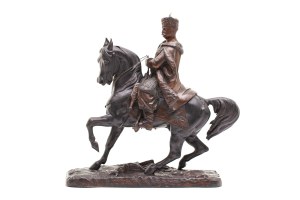 Figura króla Jan III Sobieskiego na koniu