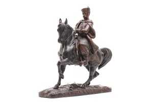 Figura króla Jan III Sobieskiego na koniu