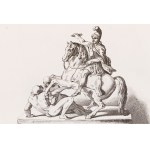 Pomnik króla Jana III Sobieskiego w warszawskich Łazienkach Królewskich, 1840