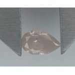 Natural Fancy Color Diamond, 0.32 CT, P1; Gross Price: approx. 13,000 PLN