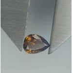 Prírodný diamant, vysoká čistota VVS2, 0,19 CT, cena vrátane DPH: cca 7700 ZŁ