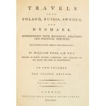 William Coxe. Travels into Poland, Russia, Sweden, and Denmark. Interspersed with historical accounts and political inquiries. Illustrated with charts and engravings. In two volumes. Second edition. London, 1785.