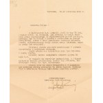 Julian Tuwim (1894–1953), poet — Letter to Kornel Makuszyński. Dated Warsaw, April 10, 1948.