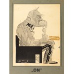 [Second Polish Republic] - Political Cartoons (12 plates). S. Toegel. 1932.