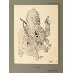 [Second Polish Republic] - Political Cartoons (12 plates). S. Toegel. 1932.