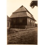 [Warka - synagogue] - Five photographs. Szymon Zajczyk. Undated (before 1939).
