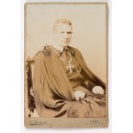 Andrzej Szeptycki (1865–1944), Greek Catholic clergyman; Bishop of Stanisławów from 1899 to 1900; Metropolitan Archbishop of Lviv and Halych from 1900 to 1944; Bishop of Kamieniec. Portrait photograph. Lviv, undated. Photographer: E. Trzemeski.