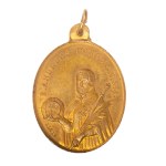 [Saint Andrew Bobola, patron saint of Poland] - A medallion commemorating the beatification of two Jesuit martyrs: Andrew Bobola and John de Brito. After 1853.