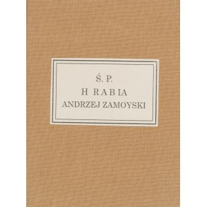 [Zamoyscy] - „Pogrzeb ś.p. Hrabiego Andrzeja Zamoyskiego Maciejowice 28/VI/1927”.