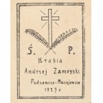 [Zamoyscy] - „Pogrzeb ś.p. Hrabiego Andrzeja Zamoyskiego Maciejowice 28/VI/1927”.