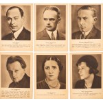 Contemporary Polish Writers. Series II (28 postcards). Warsaw, 1933.