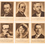 Contemporary Polish Writers. Series II (28 postcards). Warsaw, 1933.