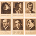 Contemporary Polish Writers. Series II (28 postcards). Warsaw, 1933.
