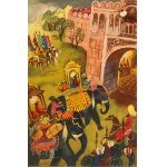 [Szancer, Jan Marcin]. The Book of the Parrot: Persian Fairy Tales. Edited by Wanda Markowska and Anna Milska. Illustrated by Jan Marcin Szancer. Warsaw, 1951.