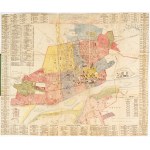 [Warsaw]. Map of Warsaw. 1875. Published by Wilhelm Kolberg. Printed by J. Sikorski.